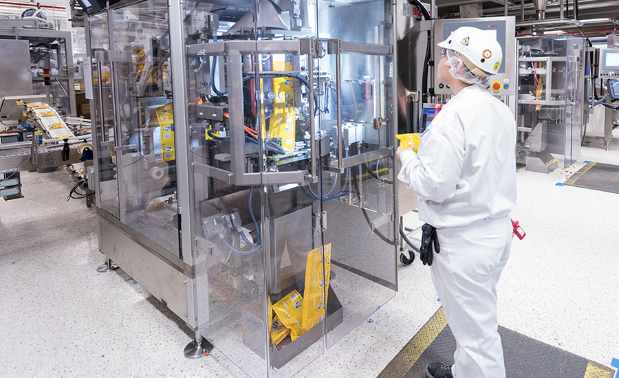 Industrial packaging line